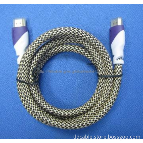 Dual color HDMI Cable with Nylon net